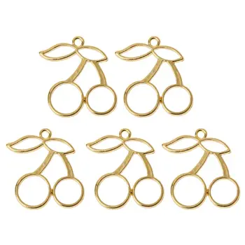 1 Set/5Pcs Cherry Metal Frame Pendant Open Bezel Blank Setting UV Resin Jewelry Making High Quality Zinc Alloy Jewelry Frame
1 Set/5Pcs Cherry Metal Frame Pendant Open Bezel Blank Setting UV Resin Jewelry Making High Quality Zinc Alloy Jewelry Frame