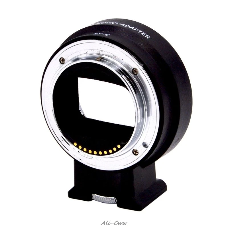 Auto Focus EF-NEX Lens Mount Adapter for Canon EOS EF EF-S Lens to for Sony NEX E Mount NEX A7 A7R A7s NEX-7 NEX-6 5 Camera
Auto Focus EF-NEX Lens Mount Adapter for Canon EOS EF EF-S Lens to for Sony NEX E Mount NEX A7 A7R A7s NEX-7 NEX-6 5 Camera