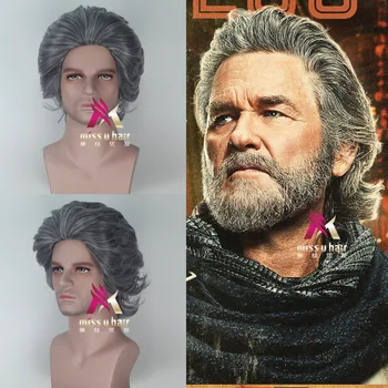 Guardians of the Galaxy Star Lord father Ego cosplay wig role play Old Man Ego comb back silver hair wig costumes
Guardians of the Galaxy Star Lord father Ego cosplay wig role play Old Man Ego comb back silver hair wig costumes