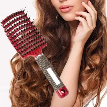 New Women Bristle Hair Scalp Massage Comb Dry Wet Hairbrush Salon Hairdressing Tool
New Women Bristle Hair Scalp Massage Comb Dry Wet Hairbrush Salon Hairdressing Tool