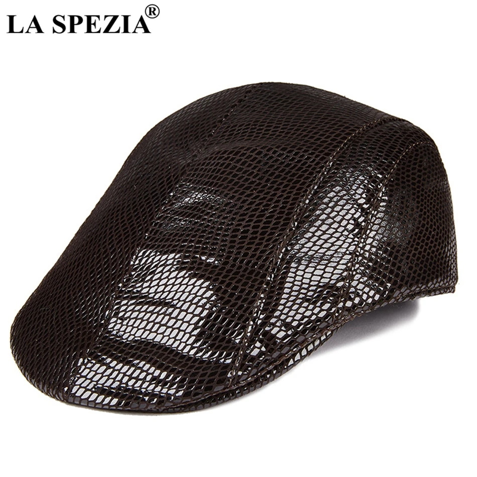 LA SPEZIA 2019 Brand Flat Caps Ivy Men Brown Berets Genuine Leather Driver Hat Male Vintage Luxury Designer Directors Cap Cabbie
LA SPEZIA 2019 Brand Flat Caps Ivy Men Brown Berets Genuine Leather Driver Hat Male Vintage Luxury Designer Directors Cap Cabbie