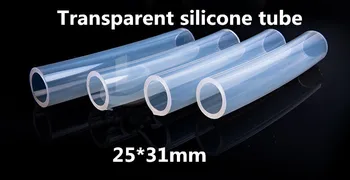 25*31mm 1Meters/lot Transparent silicone tube Silicone rubber hose Food grade Silicone hose
25*31mm 1Meters/lot Transparent silicone tube Silicone rubber hose Food grade Silicone hose