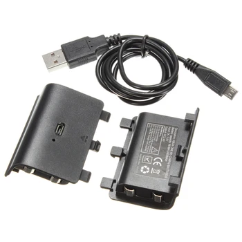 Top Deals 1 Set 2X 2400mAh Battery With Cable Accessories For Gamepad Controller XBOX ONE Black
Top Deals 1 Set 2X 2400mAh Battery With Cable Accessories For Gamepad Controller XBOX ONE Black