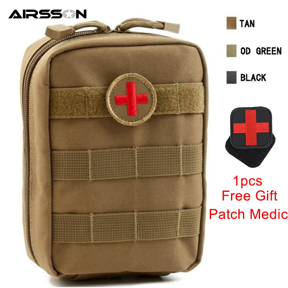 Tactical Molle Medical First Aid Pouch Military Utility Pouch Emergency Bag with Cross Chapter Survival Kits Hunting Waist Bag
Tactical Molle Medical First Aid Pouch Military Utility Pouch Emergency Bag with Cross Chapter Survival Kits Hunting Waist Bag