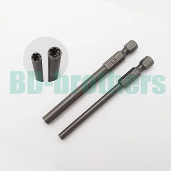 

Quality 75mm Dark Gray 3.8 4.5 Security Bit Screwdriver Gamebit 3.8mm / 4.5mm Key for Nintendo NGC SFC MD NES N64 SNES 50set/lot