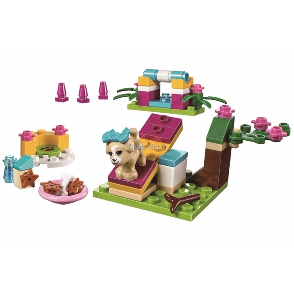 10532 65pcs girl series pet playground girl friends bela 41088 building block Bricks Toy
10532 65pcs girl series pet playground girl friends bela 41088 building block Bricks Toy