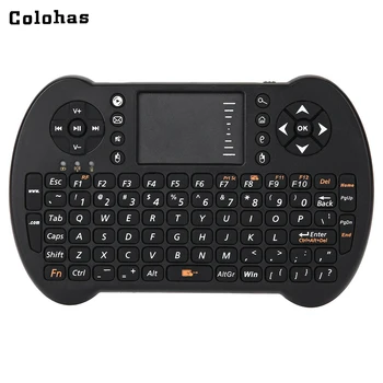 Mini 2.4GHz Wireless QWERTY Keyboard Air Mouse Combo Smart Multifunction Touchpad for Computer Android TV box HTPC
Mini 2.4GHz Wireless QWERTY Keyboard Air Mouse Combo Smart Multifunction Touchpad for Computer Android TV box HTPC
