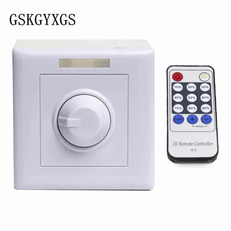 Free Shipping(1pcs) Max 300W Wall Dimmer Switch LED Dimmer With 14 Keys IR Remote Control For Dimmable Light Lamp Bulb 110V/220V
Free Shipping(1pcs) Max 300W Wall Dimmer Switch LED Dimmer With 14 Keys IR Remote Control For Dimmable Light Lamp Bulb 110V/220V