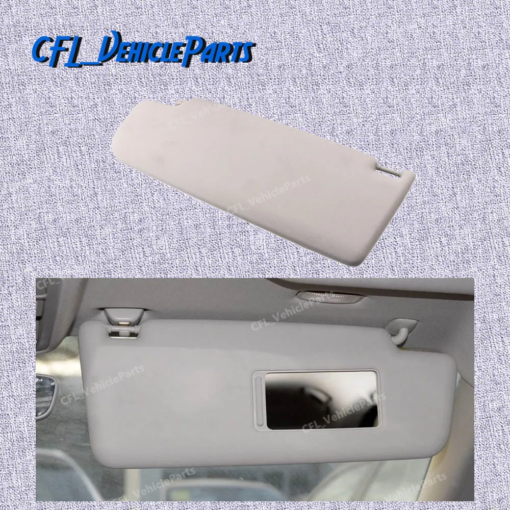 New Gray Sun Visor Right Side 3B0857552 For VW Beetle 1998-2010 Golf 2000-2013 Jetta MK4 Passat 1998-2005 B5 For Skoda For Seat
New Gray Sun Visor Right Side 3B0857552 For VW Beetle 1998-2010 Golf 2000-2013 Jetta MK4 Passat 1998-2005 B5 For Skoda For Seat