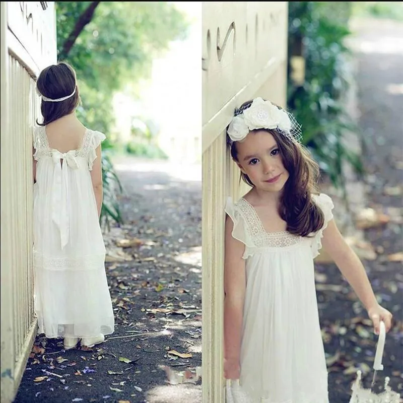 Newest Coming Chiffon Princess Dress With Ribbons Boat Neck Customized Flower Girl Dress For Boho Wedding First Communion Gowns
Newest Coming Chiffon Princess Dress With Ribbons Boat Neck Customized Flower Girl Dress For Boho Wedding First Communion Gowns