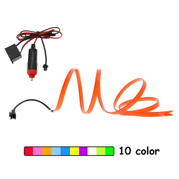 EL Wire Car 6mm Sewing Edge Neon Glowing Strobing Electroluminescent Halloween Car Dance Party Decor Led strip Light DIY wire
EL Wire Car 6mm Sewing Edge Neon Glowing Strobing Electroluminescent Halloween Car Dance Party Decor Led strip Light DIY wire