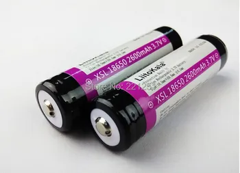 10PCS Liitokala 100% New and Original of ICR18650-26F18650 3.7V 2600mAh Lithium-ion Battery, protected PCB + Free shipping
10PCS Liitokala 100% New and Original of ICR18650-26F18650 3.7V 2600mAh Lithium-ion Battery, protected PCB + Free shipping