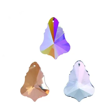 H&D 50mm Crystal Chandelier Prisms Lamp Hanging Drop Rainbow Suncatcher for Wedding Home Decoration (Maple Leaf Shape Set 3)
H&D 50mm Crystal Chandelier Prisms Lamp Hanging Drop Rainbow Suncatcher for Wedding Home Decoration (Maple Leaf Shape Set 3)