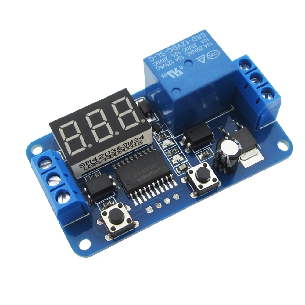 5PCS 12V Home Automation Delay Timer Control Switch Module Digital display LED
5PCS 12V Home Automation Delay Timer Control Switch Module Digital display LED