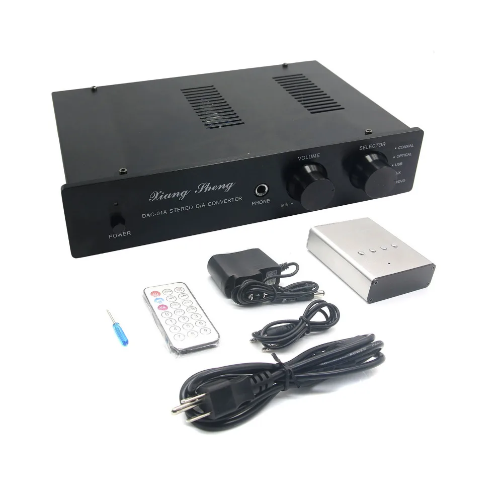 XiangSheng Amplifier Audio DAC Decoder Headphone Amp 9023 USB with Bluetooth Receiver DAC-01A
XiangSheng Amplifier Audio DAC Decoder Headphone Amp 9023 USB with Bluetooth Receiver DAC-01A