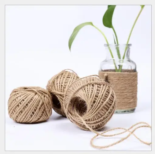 Hemp rope ribbon Home decoration materials Manual accessories Hang tag photo wall special weaving natural jute about 50 meters
Hemp rope ribbon Home decoration materials Manual accessories Hang tag photo wall special weaving natural jute about 50 meters