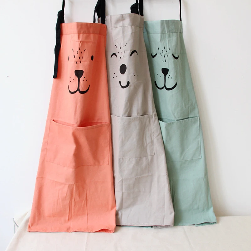 Parent-child Waterproof Apron Creative Animal Print Linen Cooking Bib Apron Sleeveless Oil-proof Waist Kitchen Accessories
Parent-child Waterproof Apron Creative Animal Print Linen Cooking Bib Apron Sleeveless Oil-proof Waist Kitchen Accessories