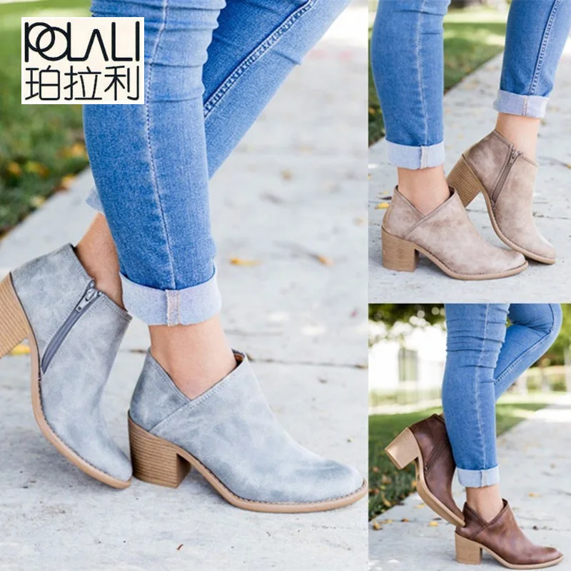POLALI 2018 Spring Autumn Women Butterfly-knot Chelsea Boots Slip-On Med High Heels Pointed Toe Shoes Woman big size 43
POLALI 2018 Spring Autumn Women Butterfly-knot Chelsea Boots Slip-On Med High Heels Pointed Toe Shoes Woman big size 43