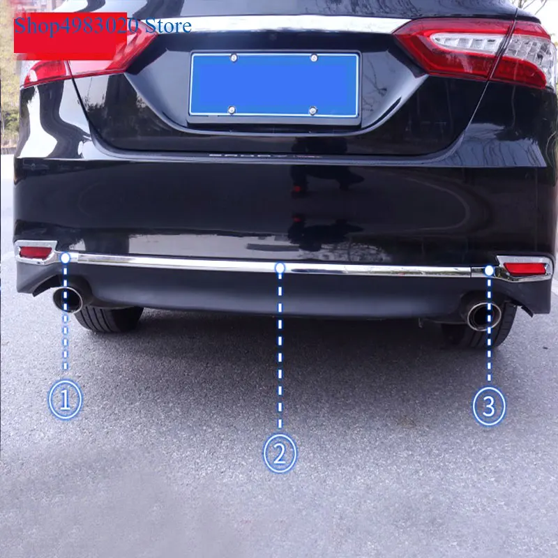 Хромированный бампер для Toyota Camry отделка задняя защита/задние противотуманные Тени наклейки бампер полосы высокого качества для Toyota Camry 2018 аксессуары
Хромированный бампер для Toyota Camry отделка задняя защита/задние противотуманные Тени наклейки бампер полосы высокого качества для Toyota Camry 2018 аксессуары