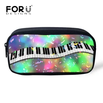 FORUDESIGNS Funny Piano Keys Pattern Women Cosmetic Bags Student Girls Pencil Case School Office Supplies Travel Make Up Pouch
FORUDESIGNS Funny Piano Keys Pattern Women Cosmetic Bags Student Girls Pencil Case School Office Supplies Travel Make Up Pouch