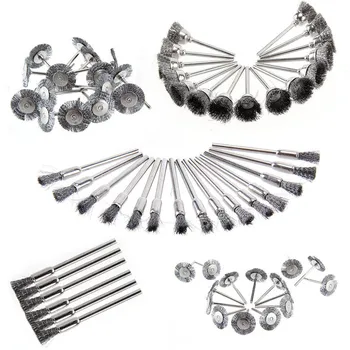 45 Pcs Stainless Steel Wire Cup Mix Brush Set Fits Dremel Rotary Tool Accessories Sets RT99
45 Pcs Stainless Steel Wire Cup Mix Brush Set Fits Dremel Rotary Tool Accessories Sets RT99