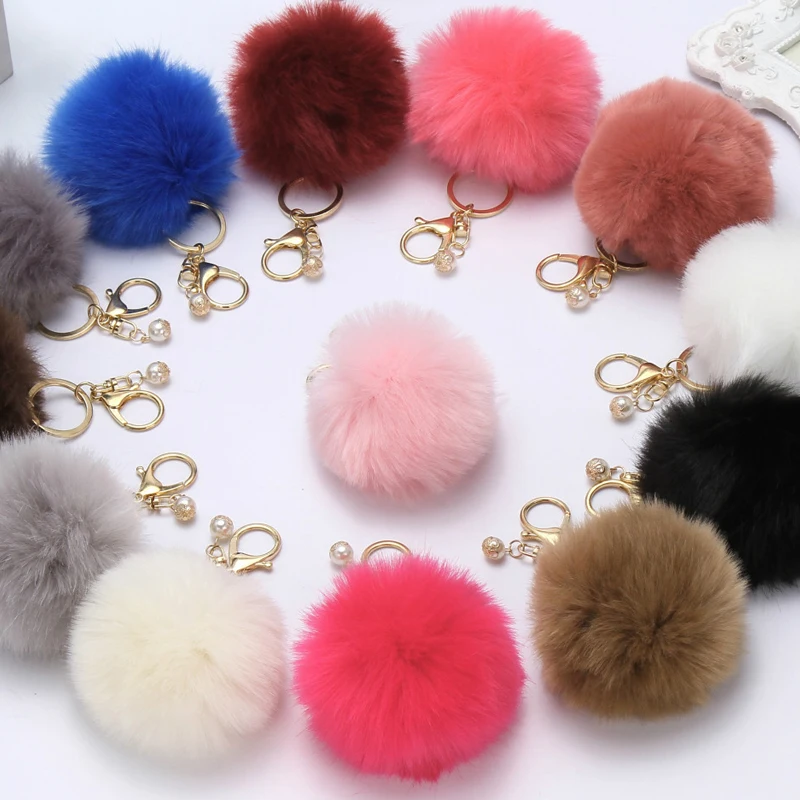 8cm Fluffy Rabbit Fur Ball Keychain Pearl Key Chain Fur Pompons Keychain Fur Pompom Keychain Porte Clef Charm Nice Gift
8cm Fluffy Rabbit Fur Ball Keychain Pearl Key Chain Fur Pompons Keychain Fur Pompom Keychain Porte Clef Charm Nice Gift