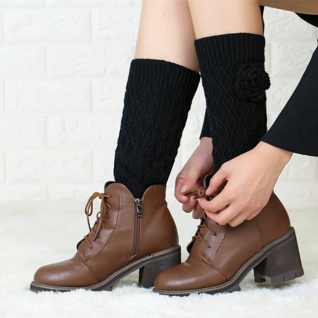 1 Pair Women Short Crochet Leg Warmers Winter Fall Knit Boot Cuffs Socks Boot Warmers Boot Toppers Gaiters
1 Pair Women Short Crochet Leg Warmers Winter Fall Knit Boot Cuffs Socks Boot Warmers Boot Toppers Gaiters
