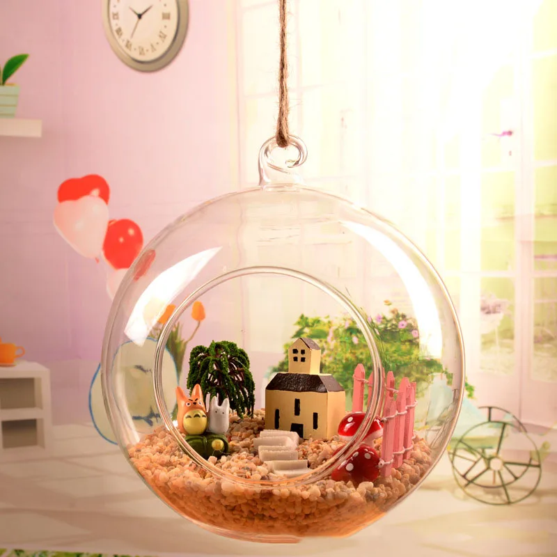 1Pcs DIY Wall Hanging Glass Vase Terrarium Plants Flower Hydroponic Landscape Bottle Candlestick Home Decor
1Pcs DIY Wall Hanging Glass Vase Terrarium Plants Flower Hydroponic Landscape Bottle Candlestick Home Decor