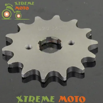 520# 14T 20mm Front Sprockets For Min ATVS Buggys Lifan Loncin Jialing Zongshen YX Engines Motorcycle Motocross Dirt Pit Bike
520# 14T 20mm Front Sprockets For Min ATVS Buggys Lifan Loncin Jialing Zongshen YX Engines Motorcycle Motocross Dirt Pit Bike
