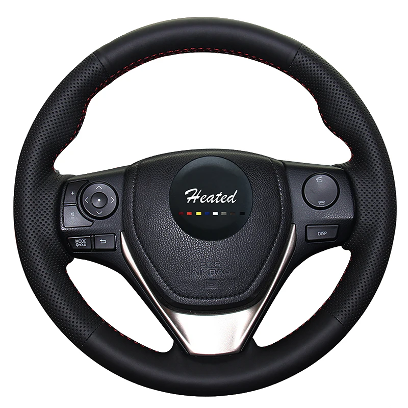 Steering Wheel Cover for Toyota RAV4 2013-2017 Corolla 2014-2017 Auris 2013-2016 Scion braid on the steering wheel
Steering Wheel Cover for Toyota RAV4 2013-2017 Corolla 2014-2017 Auris 2013-2016 Scion braid on the steering wheel