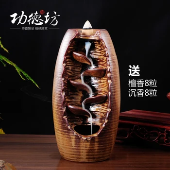 High Quality Backflow Incense Burner 10*20cm Ceramic Censer Chinese Vintage Craft Home Decor Free Shipping
High Quality Backflow Incense Burner 10*20cm Ceramic Censer Chinese Vintage Craft Home Decor Free Shipping