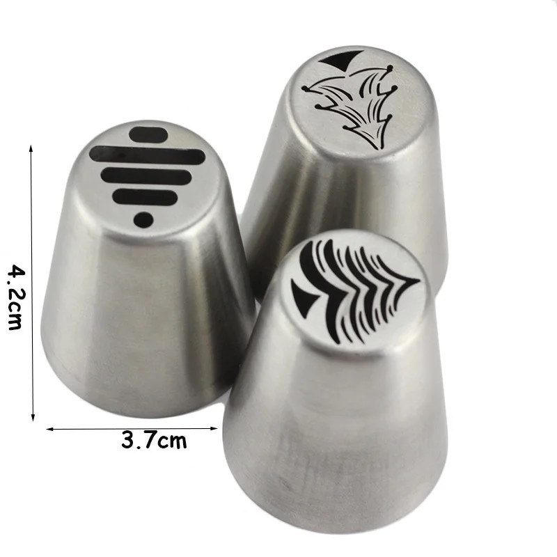 4Pcs Christmas Style Russian Nozzles Christmas Tree Icing Piping Pastry Tips Cake Decorating Baking Stainless Steel Tools
4Pcs Christmas Style Russian Nozzles Christmas Tree Icing Piping Pastry Tips Cake Decorating Baking Stainless Steel Tools