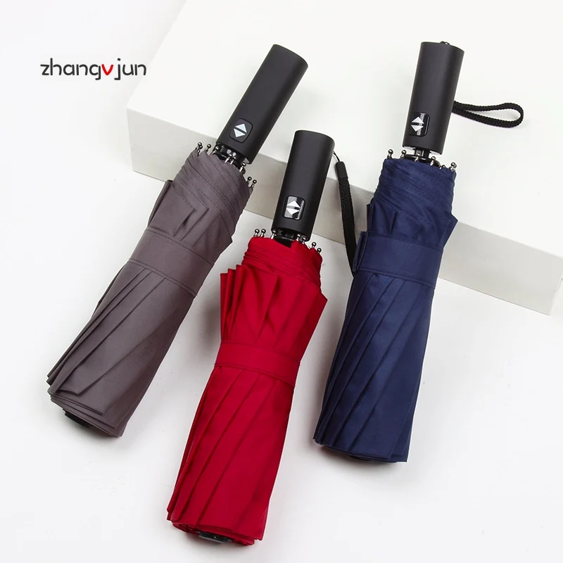 Wind Resistant Three Folding Automatic Umbrella Rain Women Auto Luxury Big Windproof Umbrellas Men Frame Waterproof 12K Parasol
Wind Resistant Three Folding Automatic Umbrella Rain Women Auto Luxury Big Windproof Umbrellas Men Frame Waterproof 12K Parasol