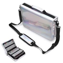 Creative 160 Holes PU Leather Laser Pencil Case Luxury Large Penal Pencilcase Pen Bag Box Office School Stationery Pouch
Creative 160 Holes PU Leather Laser Pencil Case Luxury Large Penal Pencilcase Pen Bag Box Office School Stationery Pouch