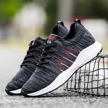 New Men'S Sports Casual Running Tide Shoes Korean Version Of The Trend Of Flyknit Shoes Anti-Skid Nice Breathable Shoes Male
New Men'S Sports Casual Running Tide Shoes Korean Version Of The Trend Of Flyknit Shoes Anti-Skid Nice Breathable Shoes Male