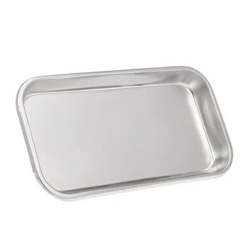 1pcs Stainless Steel Surgical Medical Rectangle Tray Disinfection Plate For eyebrow lip Tattoo Sterilization
1pcs Stainless Steel Surgical Medical Rectangle Tray Disinfection Plate For eyebrow lip Tattoo Sterilization