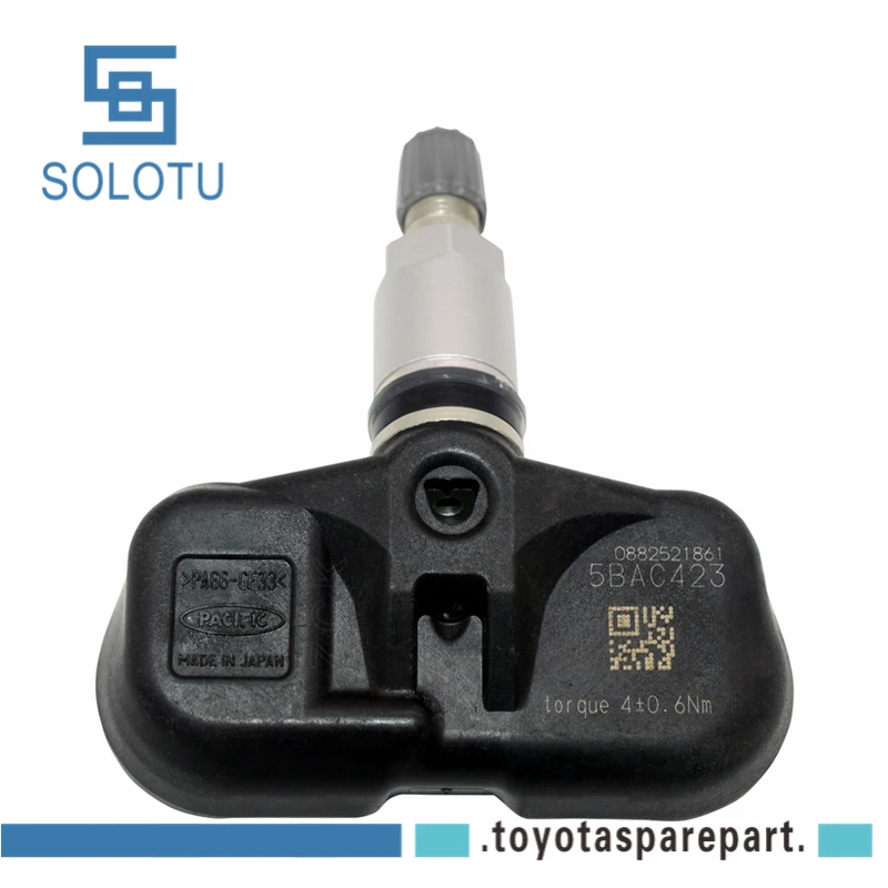 Tire Pressure Monitor Sensor For YARIS PRIUS COROLLA RAV4 HIGHLANDER LAND CRUISER 42607-06011 42607-33011 42607-33021
Tire Pressure Monitor Sensor For YARIS PRIUS COROLLA RAV4 HIGHLANDER LAND CRUISER 42607-06011 42607-33011 42607-33021