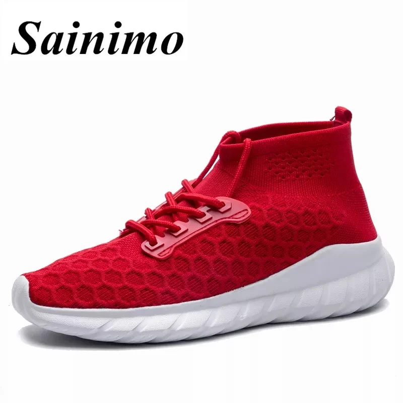 2019 Fashion High Top Men Casual Shoes Plus Size 46 Sock Shoes Men Leisure Sneakers Men Footwear Breathable Men Flats Shoes
2019 Fashion High Top Men Casual Shoes Plus Size 46 Sock Shoes Men Leisure Sneakers Men Footwear Breathable Men Flats Shoes