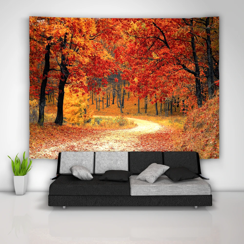 Autumn Forest Maple Tapestry Art Wall Hanging Sofa Table Bed Cover Home Decor Dorm Gift DIY
Autumn Forest Maple Tapestry Art Wall Hanging Sofa Table Bed Cover Home Decor Dorm Gift DIY