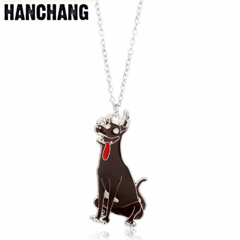 Black Gog Necklace Fashion Jewelry Cartoon Animal Coco Figure Dog Model Long Chain Necklace Toys For Children Women Gifts
Black Gog Necklace Fashion Jewelry Cartoon Animal Coco Figure Dog Model Long Chain Necklace Toys For Children Women Gifts