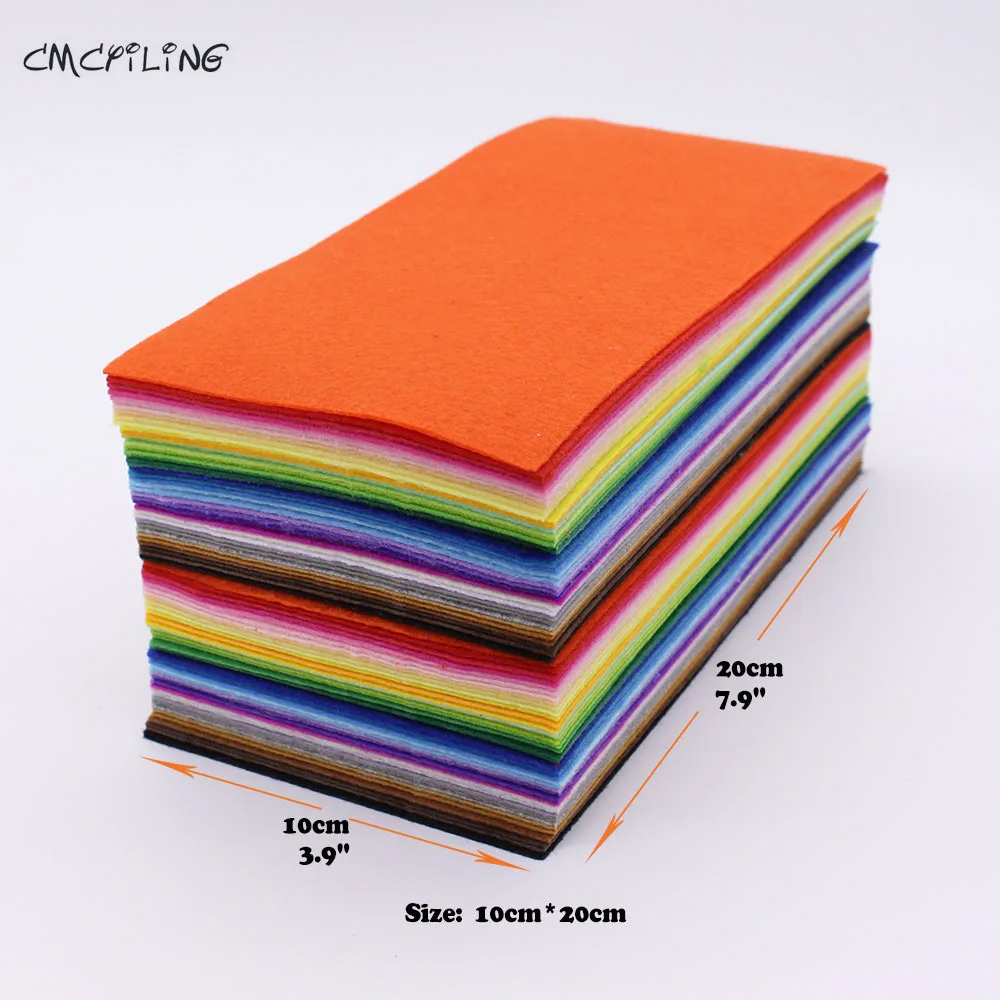 80 PCS 40 Colors 1mm Hard Felt,Felt Sheets, Felt Craft, DIY Arts Crafts ,Sewing Scrapbook,Hometextile,Needlework Handmade 
80 PCS 40 Colors 1mm Hard Felt,Felt Sheets, Felt Craft, DIY Arts Crafts ,Sewing Scrapbook,Hometextile,Needlework Handmade