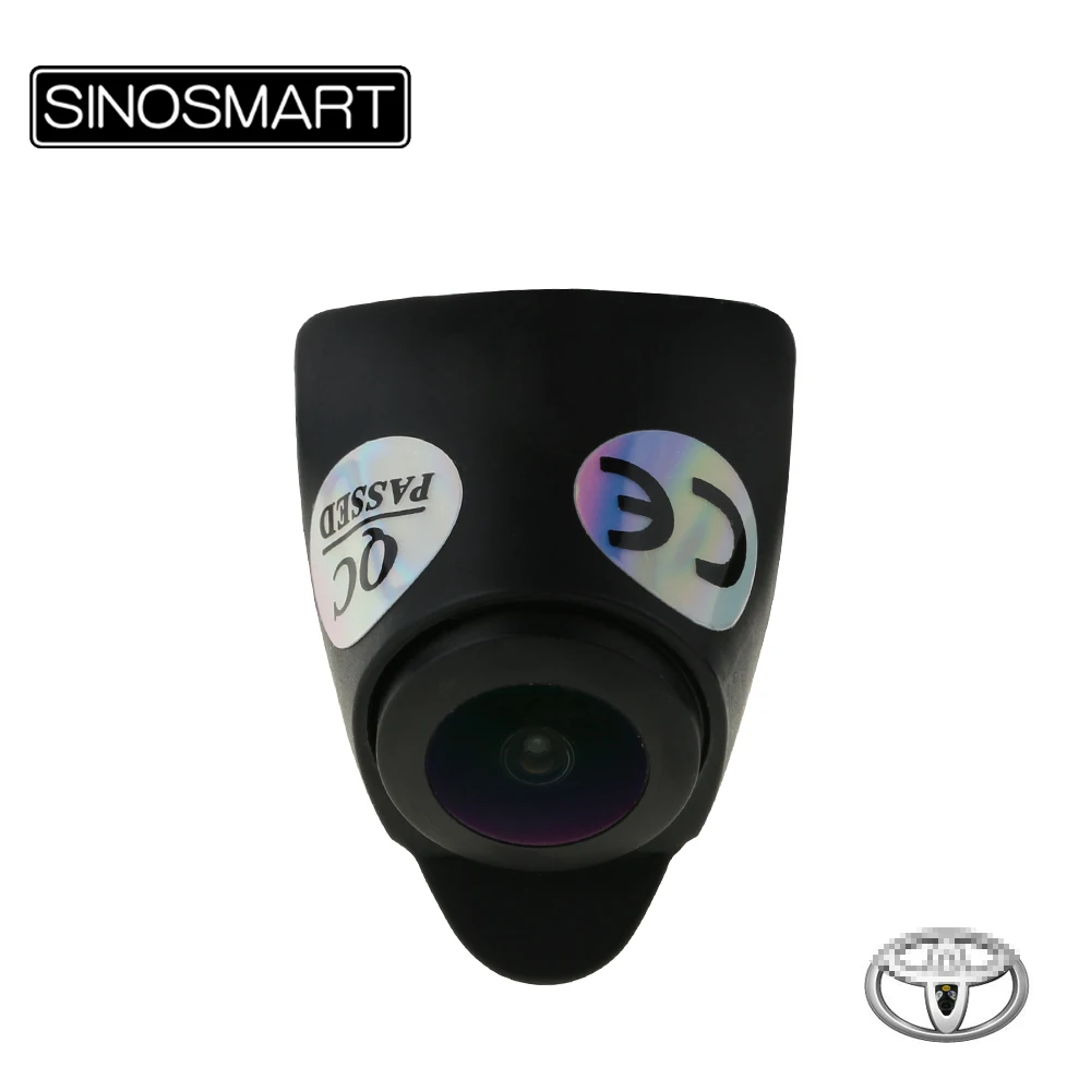 SINOSMART High Quality Car Front View Parking Camera for Toyota Highlander Verso RAV4 Prado Logo Camera
SINOSMART High Quality Car Front View Parking Camera for Toyota Highlander Verso RAV4 Prado Logo Camera