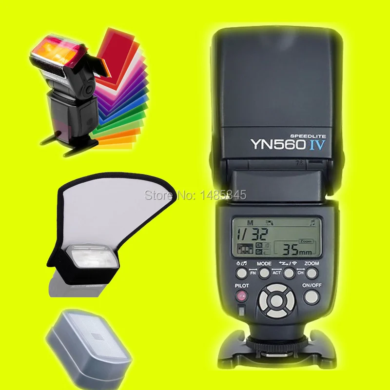 YONGNUO YN 560 III IV Wireless Master Flash Speedlite for Nikon Canon Olympus Pentax DSLR Camera Flash Speedlite Original W Gift
YONGNUO YN 560 III IV Wireless Master Flash Speedlite for Nikon Canon Olympus Pentax DSLR Camera Flash Speedlite Original W Gift