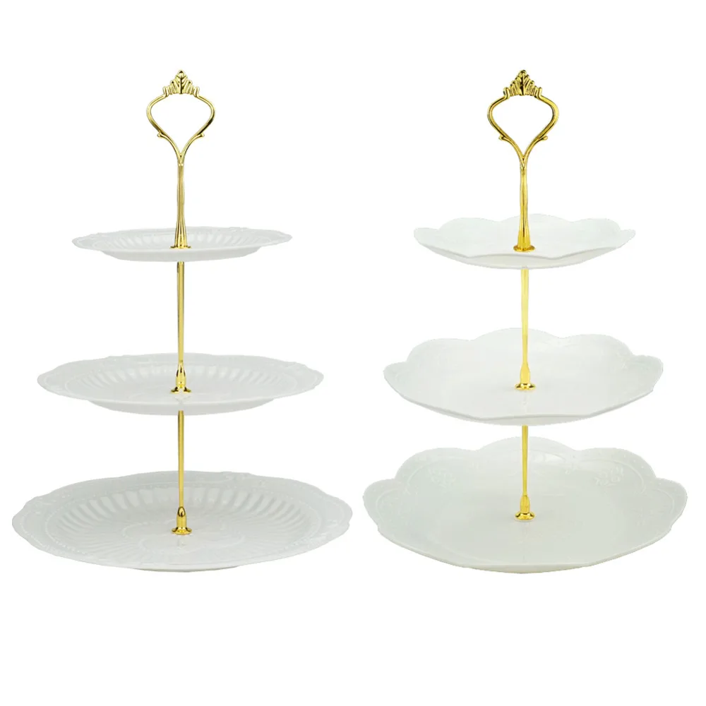 3-tier White Plastic Cake Stand Dessert Stand Pastry Stand Cupcake Stand Holder Serving Platter for Party Wedding Home Decor
3-tier White Plastic Cake Stand Dessert Stand Pastry Stand Cupcake Stand Holder Serving Platter for Party Wedding Home Decor