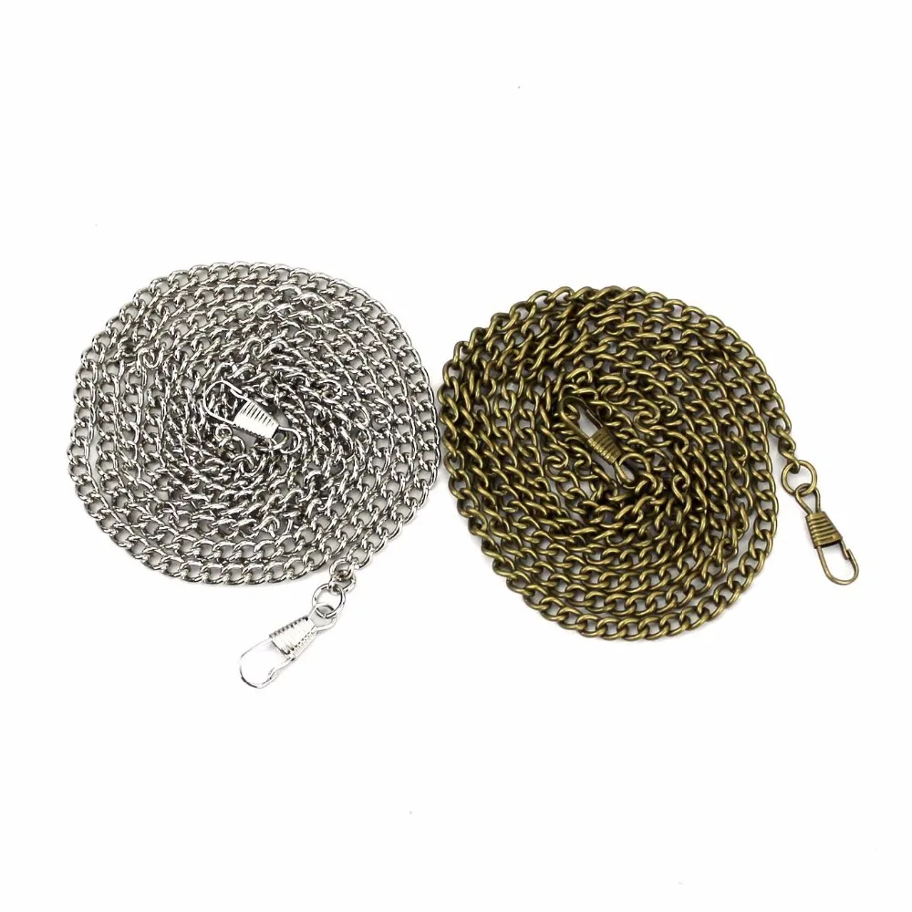 10 pcs/lot Antique bronze Silver About 120cm long Metal Purse chain/Bags DIY Purse Accessory
10 pcs/lot Antique bronze Silver About 120cm long Metal Purse chain/Bags DIY Purse Accessory