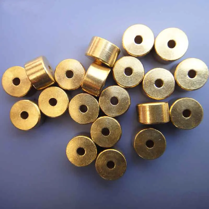 10PCS Mini Copper Gasket 8MM Diameter Brass Round Pillar Micro Shaft Bearing with 2mm Aperture for DIY Electric Model Shaft Part
10PCS Mini Copper Gasket 8MM Diameter Brass Round Pillar Micro Shaft Bearing with 2mm Aperture for DIY Electric Model Shaft Part