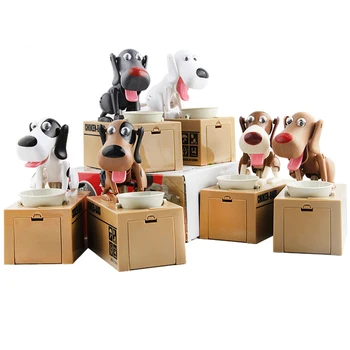 Hungry Robotic Dog Money Bank Automatic Steal Coin Piggy Bank Coin Storage Moneybox Novelty Funny Toy Kids Children's Day Gifts
Hungry Robotic Dog Money Bank Automatic Steal Coin Piggy Bank Coin Storage Moneybox Novelty Funny Toy Kids Children's Day Gifts
