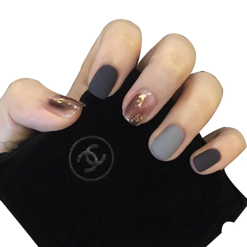 24pcs Sweet Cute Fashion Wearable Detachable Fake Nails With Glue Short Round Jump Color Full Cover Matte Artificial Nail Tips
24pcs Sweet Cute Fashion Wearable Detachable Fake Nails With Glue Short Round Jump Color Full Cover Matte Artificial Nail Tips