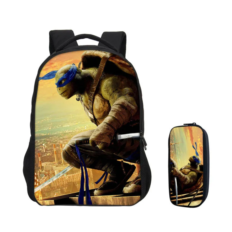 VEEVANV 2 PCS/SET Backpacks For Boys Girls Fashion Super Hero Teenage Mutant Ninja Turtles 3D Printing Bag Casual School Bookbag
VEEVANV 2 PCS/SET Backpacks For Boys Girls Fashion Super Hero Teenage Mutant Ninja Turtles 3D Printing Bag Casual School Bookbag