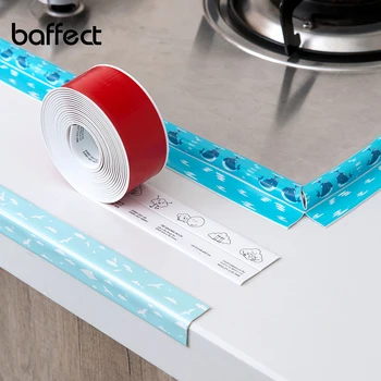 New Kitchen Wall Stickers Art Sealing Strip Bathroom Bathtub Sealant Tape Mildew Resistant and Waterproof Sealing Strip
New Kitchen Wall Stickers Art Sealing Strip Bathroom Bathtub Sealant Tape Mildew Resistant and Waterproof Sealing Strip